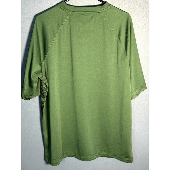 FANATICS MIAMI HURRICANES MENS ATHLETIC T-SHIRT GREEN & ORANGE SIZE XL - Picture 4 of 8